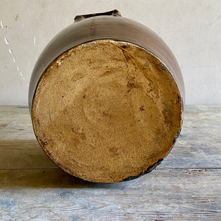 Glazed Stoneware Pot à Graisse