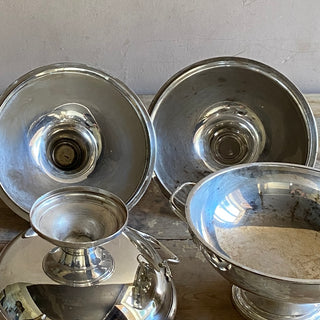 Pair Of Antique French Vegetable Serving Dishes