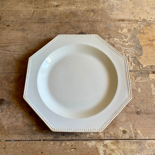 Antique French Octagonal Serving Platter