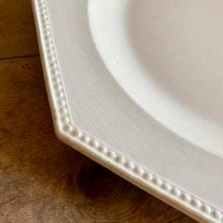 Antique French Octagonal Serving Platter