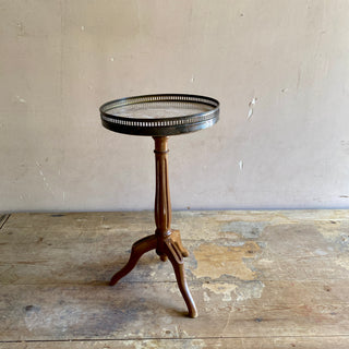 French Gueridon Stone Topped Side Table