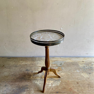 French Gueridon Stone Topped Side Table