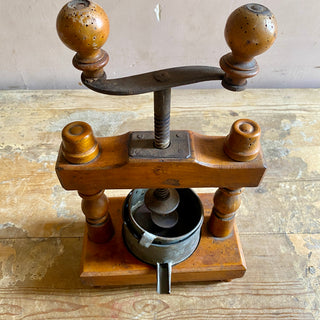 Antique French Fruit Press