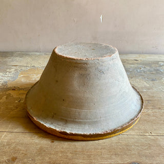 Antique French Yellow Tian Bowl