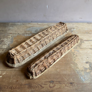 Pair Of Traditional French Baguette Baskets