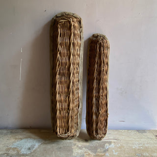 Pair Of Traditional French Baguette Baskets