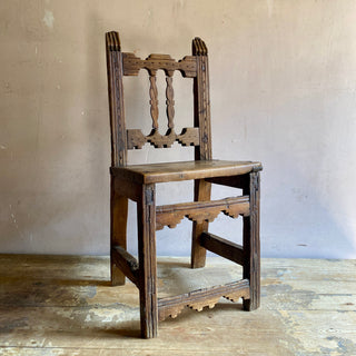 Antique French Hand Carved Chair