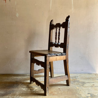 Antique French Hand Carved Chair