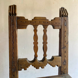 Antique French Hand Carved Chair