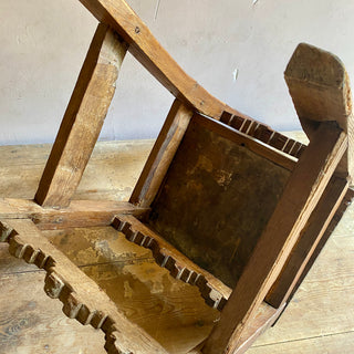Antique French Hand Carved Chair