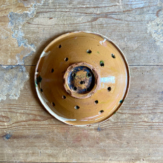 Glazed Terracotta Strainer