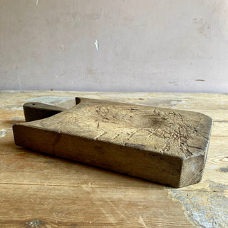 Antique French Wooden Chopping Board