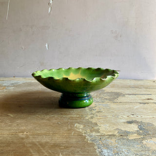 Antique French Ceramic Fruit Bowl