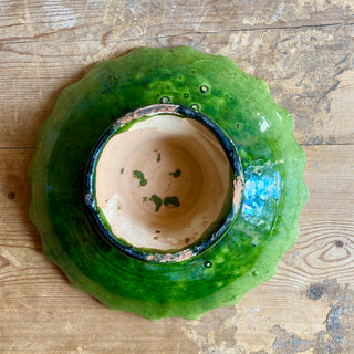 Antique French Ceramic Fruit Bowl