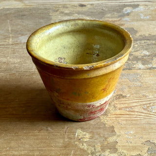 Antique French Kitchen Pot For Plants