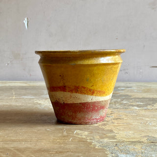 Antique French Kitchen Pot For Plants