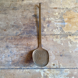 Antique French Copper Skimmer