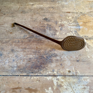 Antique French Copper Skimmer