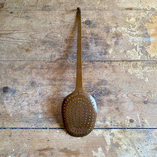 Antique French Copper Skimmer