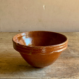Antique Glazed Terracotta Strainer