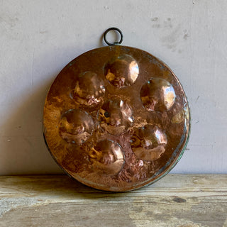 Antique French Copper Egg Poacher