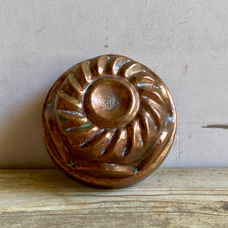 Antique French Copper Jelly Mould