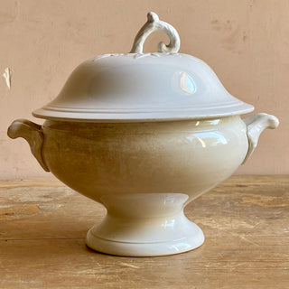 Antique French Soupiere With Lid