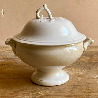 Antique French Soupiere With Lid