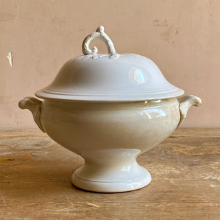 Antique French Soupiere With Lid