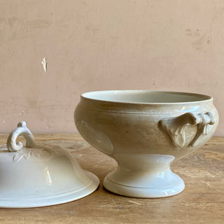Antique French Soupiere With Lid