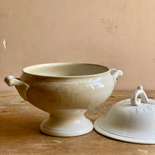 Antique French Soupiere With Lid