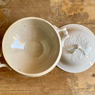 Antique French Soupiere With Lid