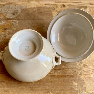 Antique French Soupiere With Lid
