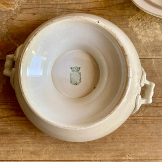 Antique French Soupiere With Lid