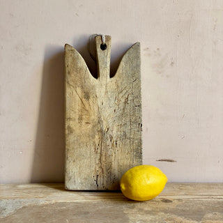 Antique French Wooden Chopping Board