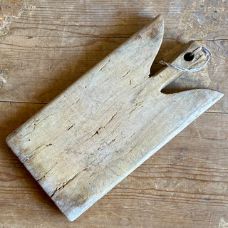 Antique French Wooden Chopping Board