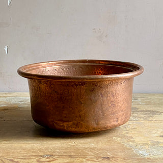 French Antique Copper Basin