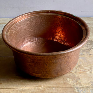 French Antique Copper Basin