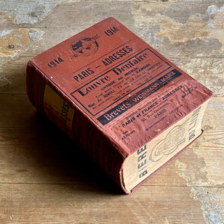 Antique French Parisien Directory Year 1914