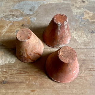 Trio Of Handmade Resin Pots