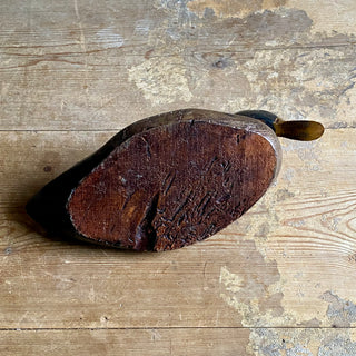 Antique French Wooden Decoy Duck