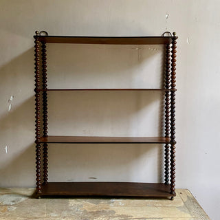 Antique French Hanging Bobbin Shelves