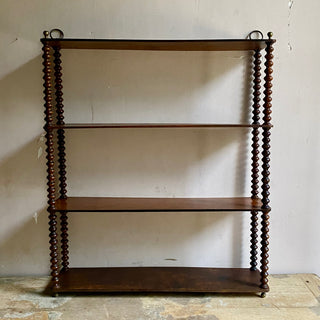 Antique French Hanging Bobbin Shelves
