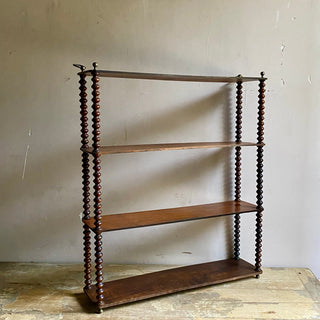 Antique French Hanging Bobbin Shelves