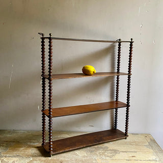 Antique French Hanging Bobbin Shelves