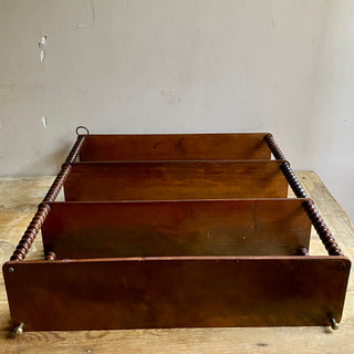Antique French Hanging Bobbin Shelves