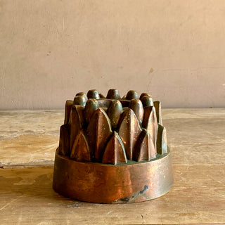 Antique French Copper Jelly Mould