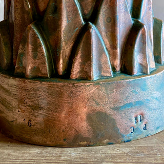 Antique French Copper Jelly Mould