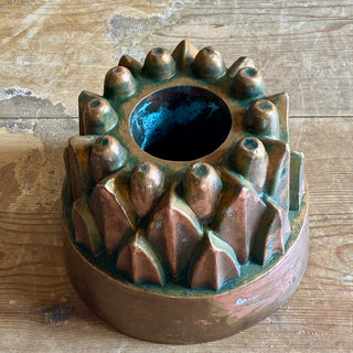 Antique French Copper Jelly Mould