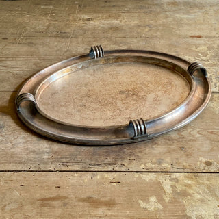 French Silver Plated Serving Tray